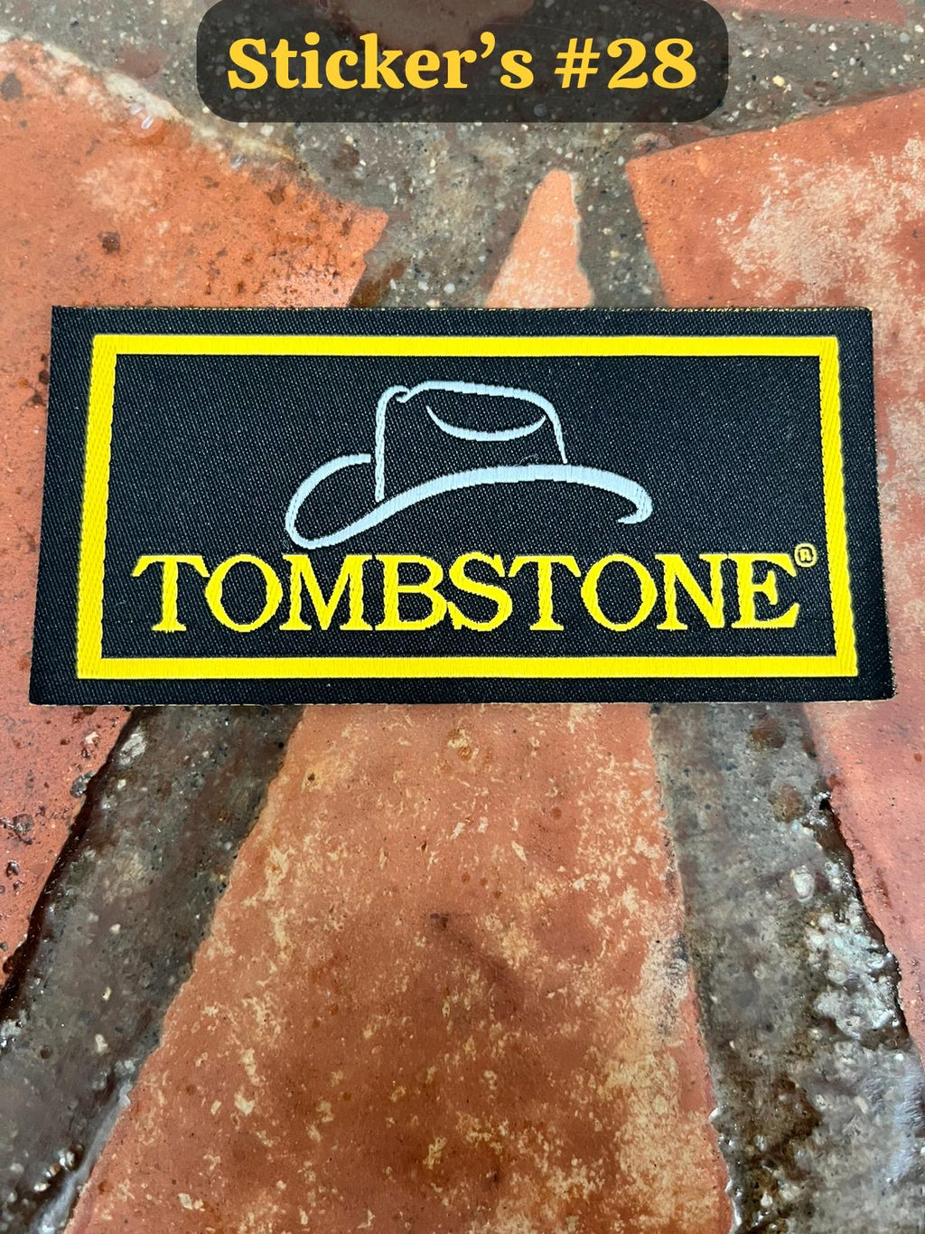 STICKER TOMBSTONE