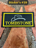 STICKER TOMBSTONE