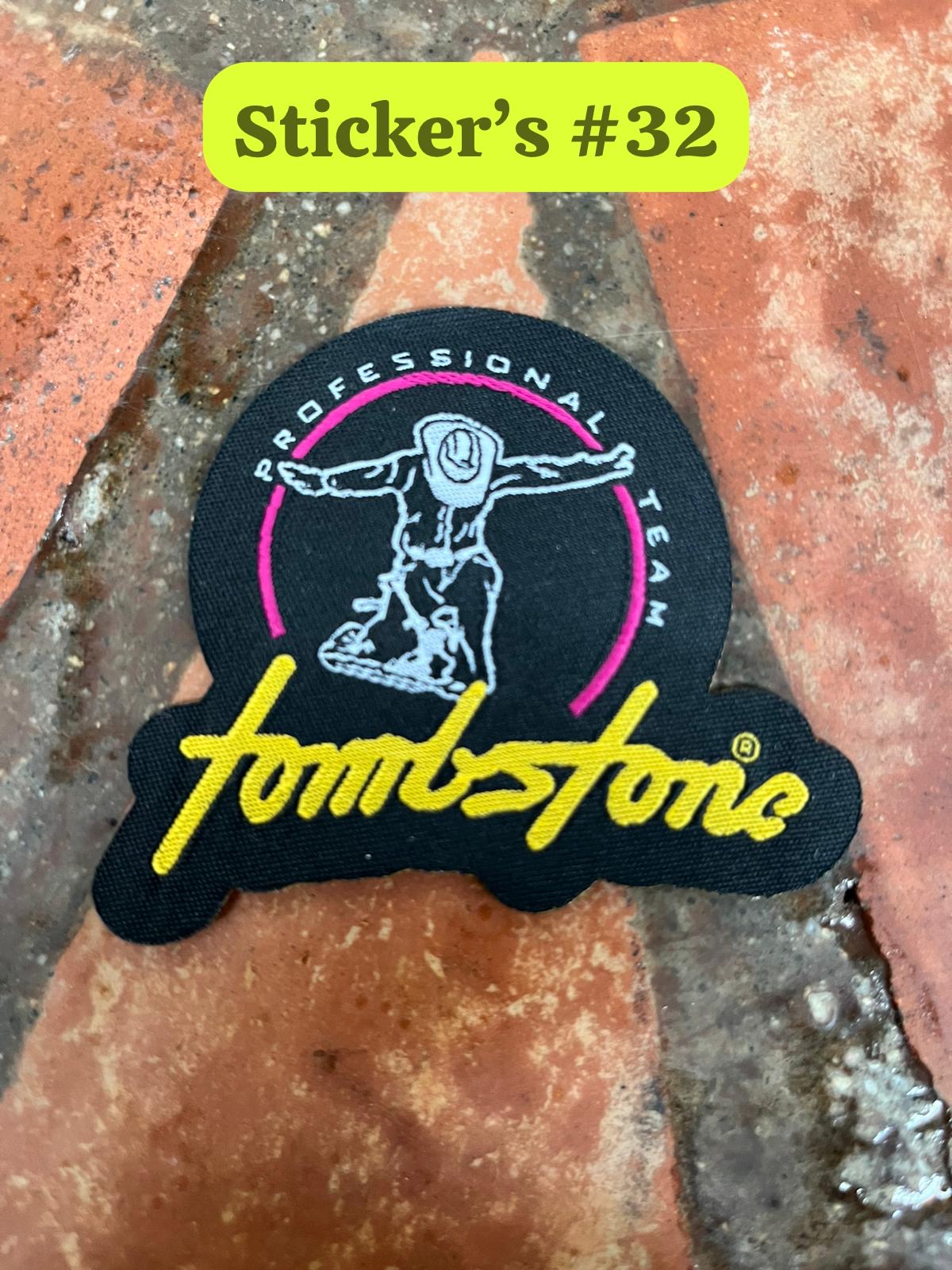STICKER TOMBSTONE