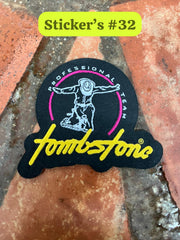 STICKER TOMBSTONE