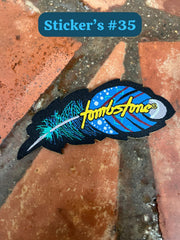 STICKER TOMBSTONE