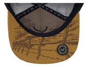 [RCRD21] Gorra Rodeo Achatada de Novillo