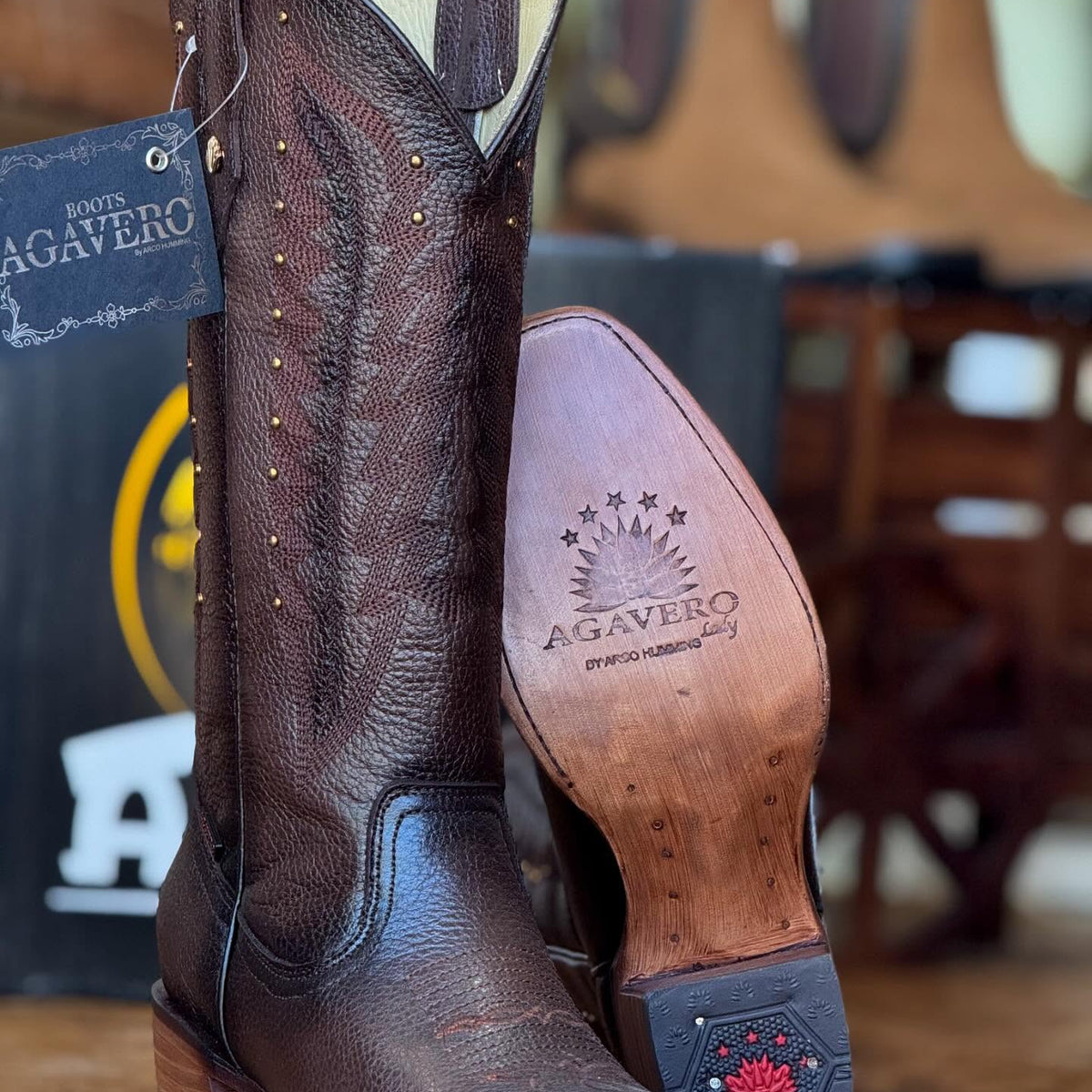Botas Agavero Dama Choco