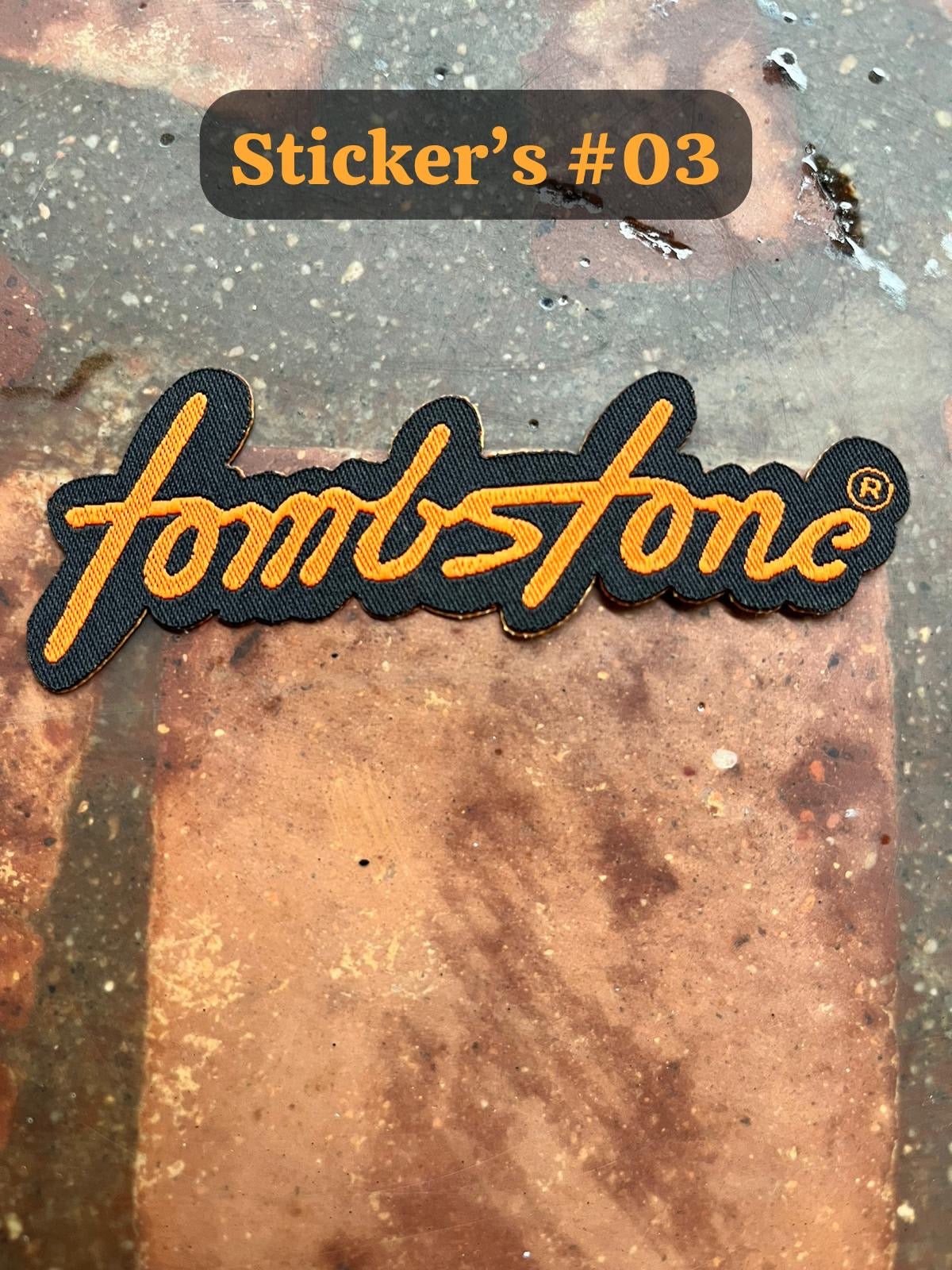 STICKER TOMBSTONE