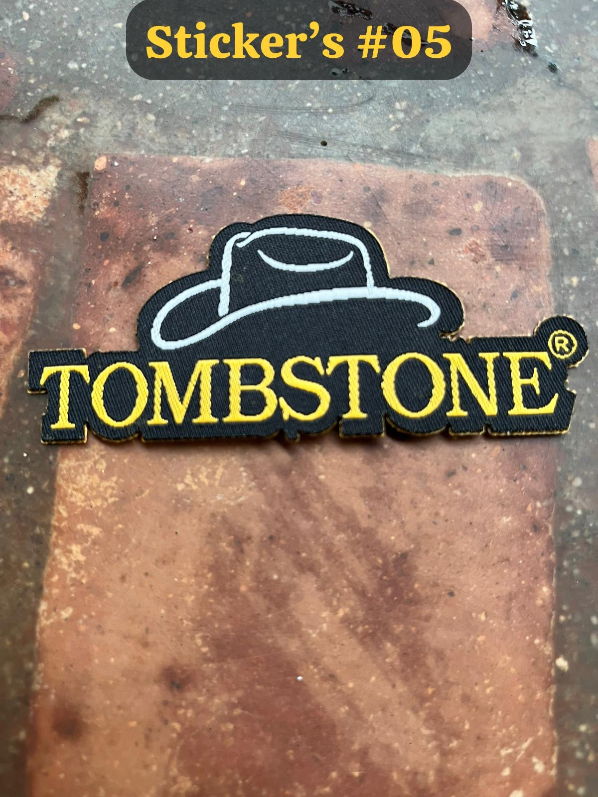 STICKER TOMBSTONE