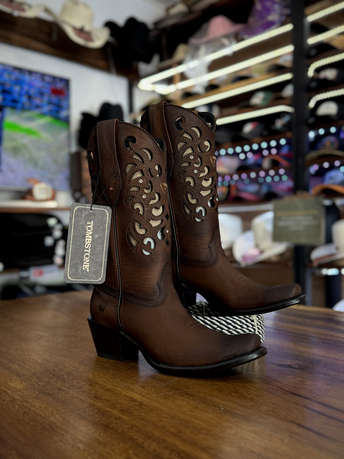 Botas Dama Crazy Miel Degradado