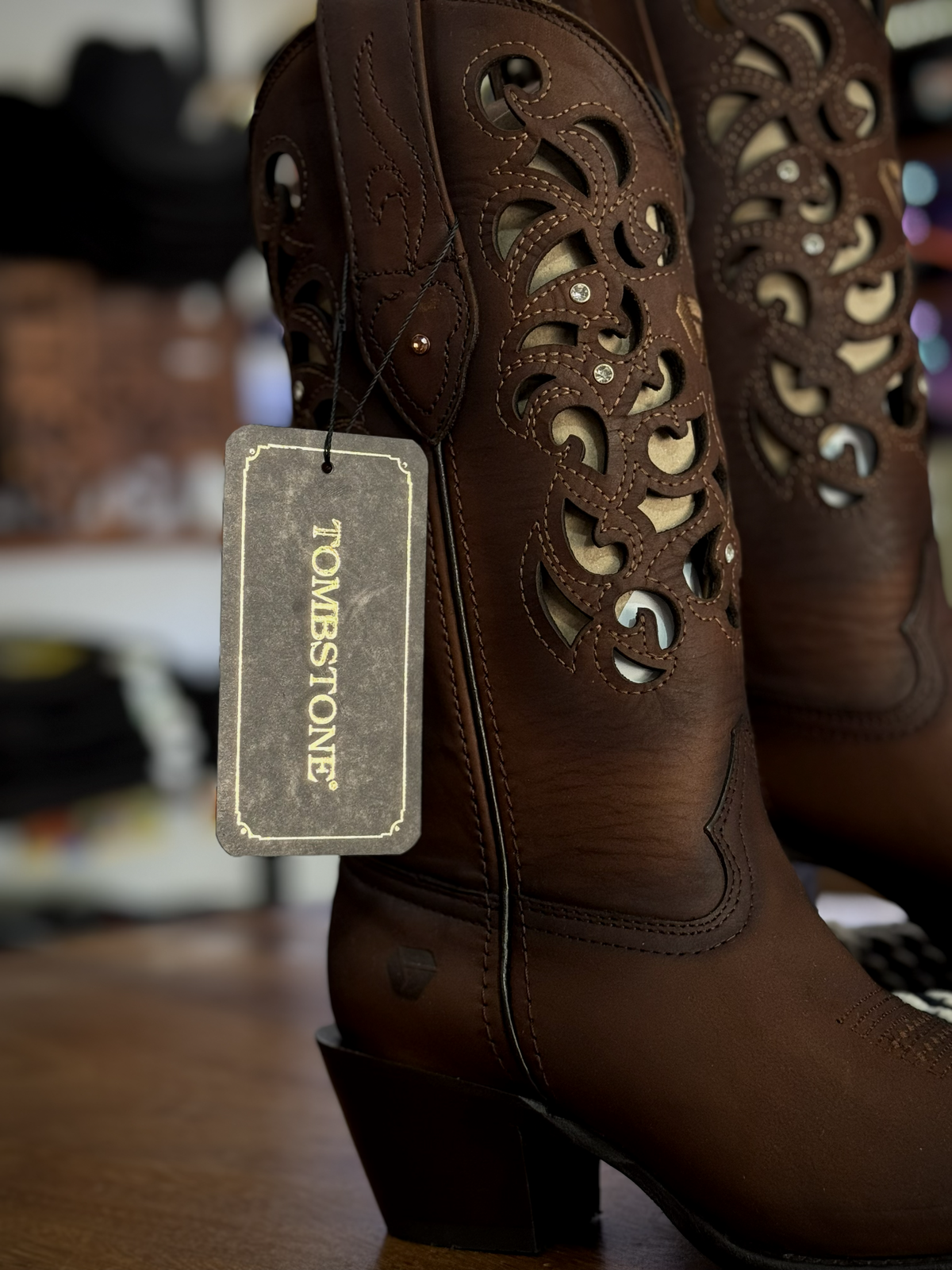 Botas Dama Crazy Miel Degradado