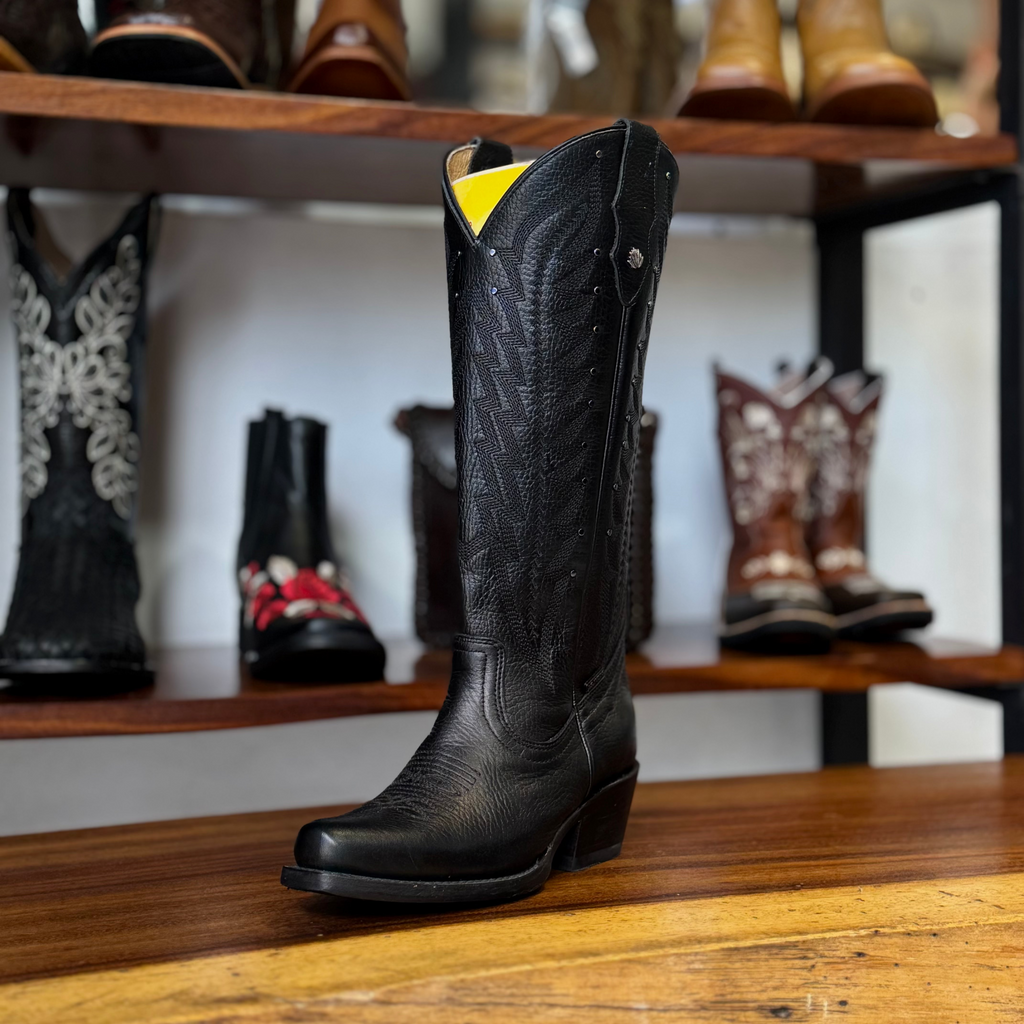 Botas Agavero Dama Negro
