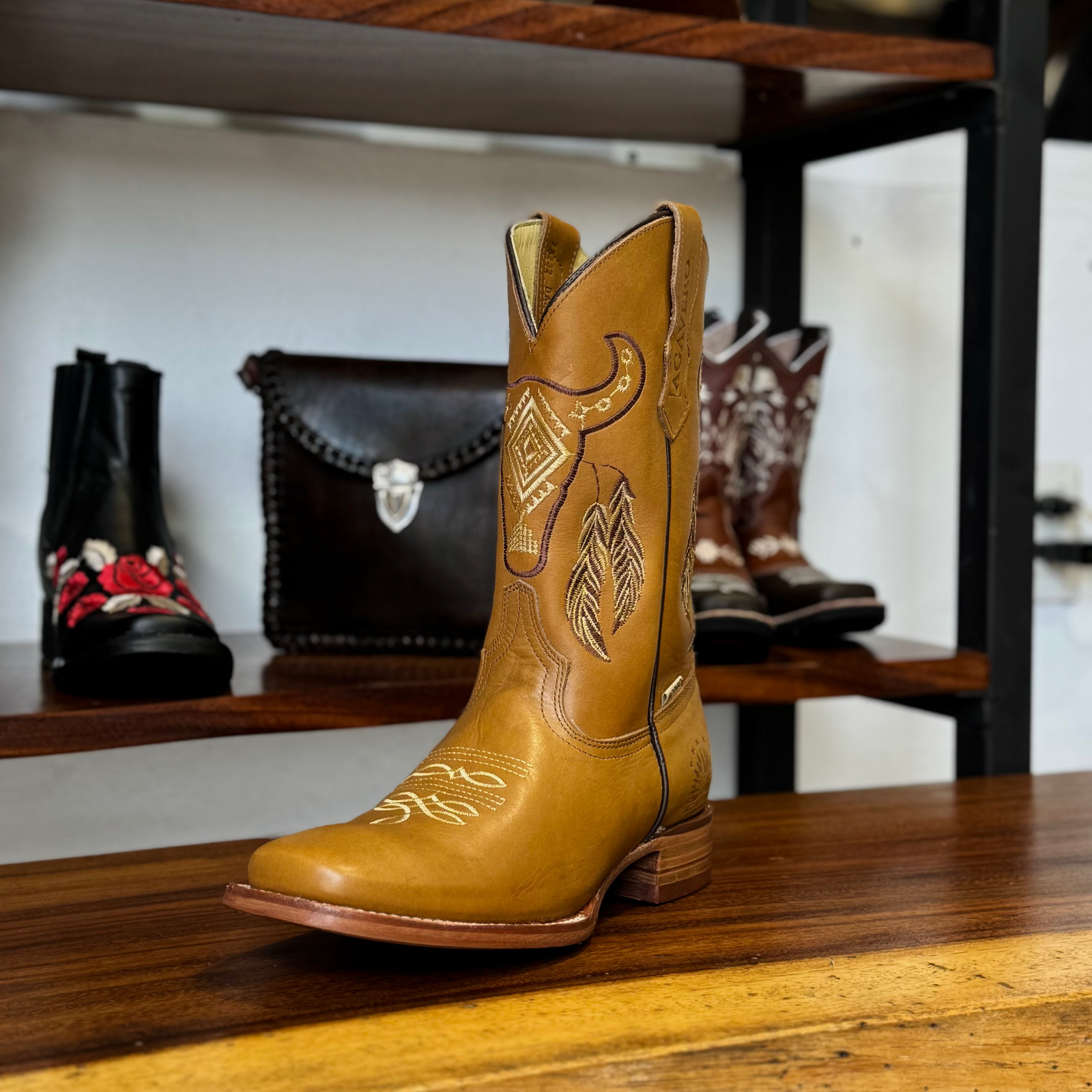 Botas Agavero Piel Atanada