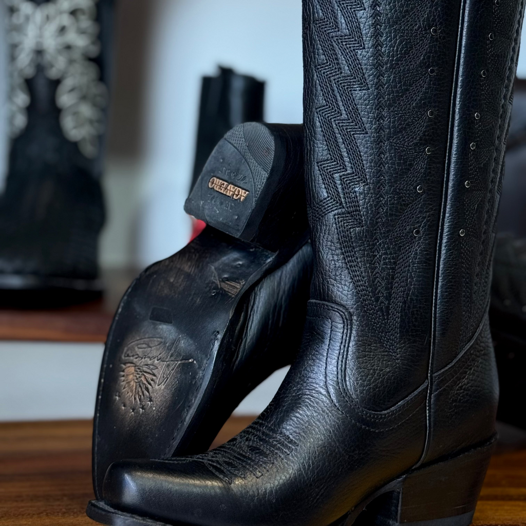 Botas Agavero Dama Negro