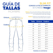 Jeans Vaquero Wrangler Hombre Slim Fit - H33Sedd