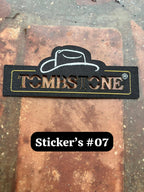 STICKER TOMBSTONE