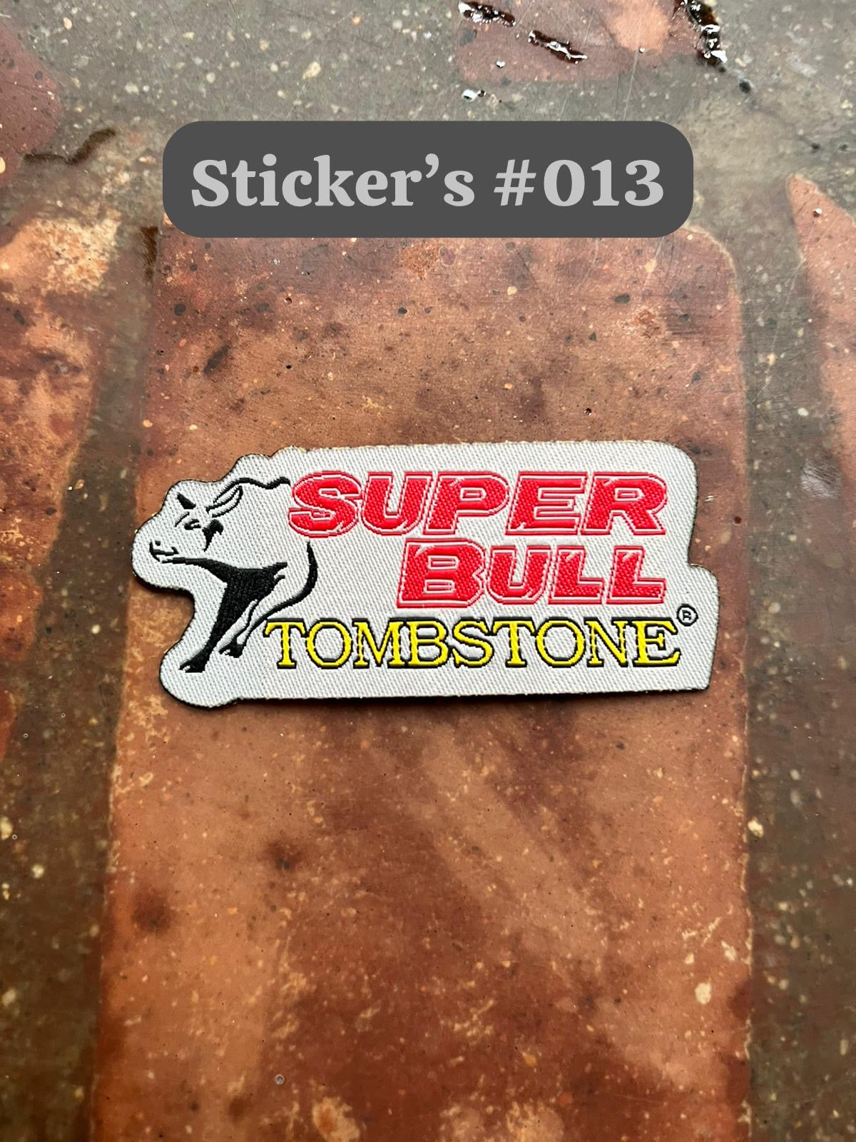STICKER TOMBSTONE