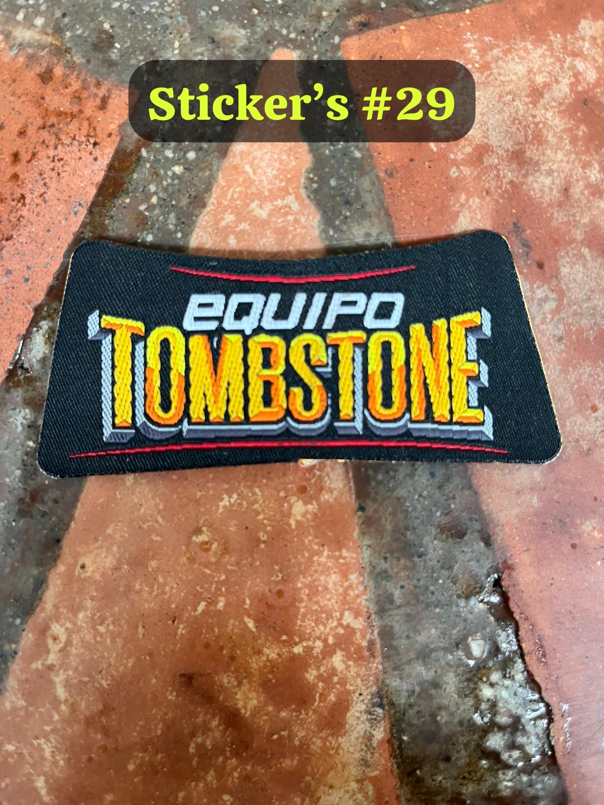 STICKER TOMBSTONE