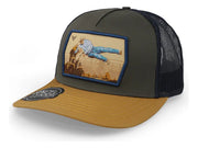 [RCRD21] Gorra Rodeo Achatada de Novillo