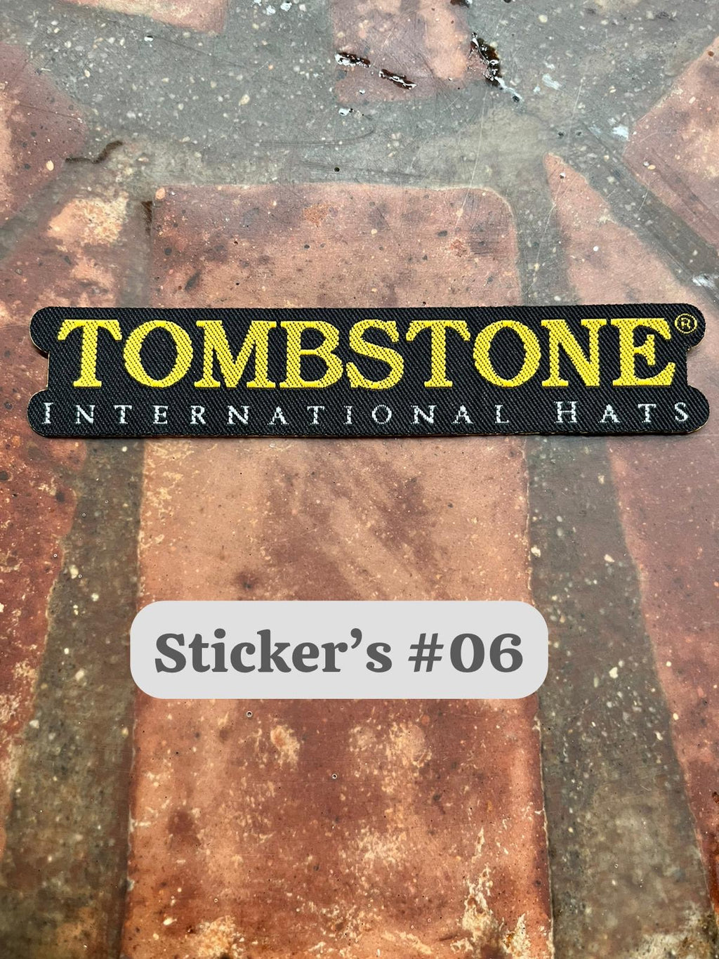 STICKER TOMBSTONE