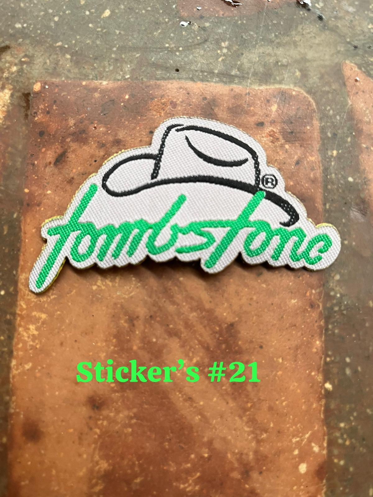 STICKER TOMBSTONE