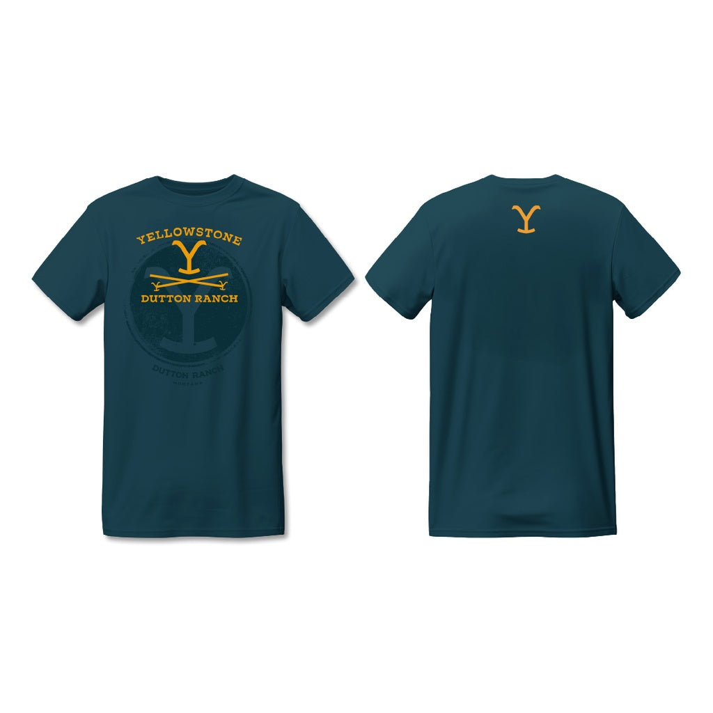 Camiseta Yellowstone Dutton Ranch Dk Blue