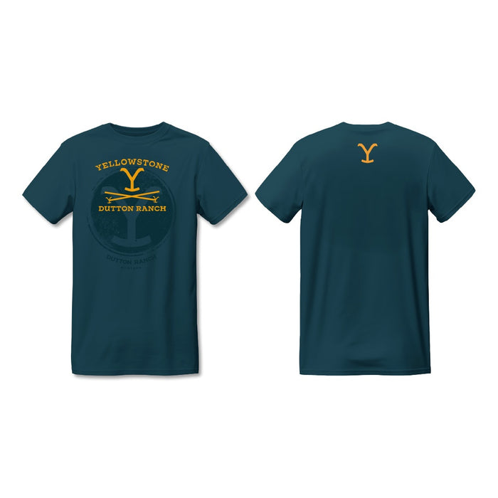Camiseta Yellowstone Dutton Ranch Dk Blue